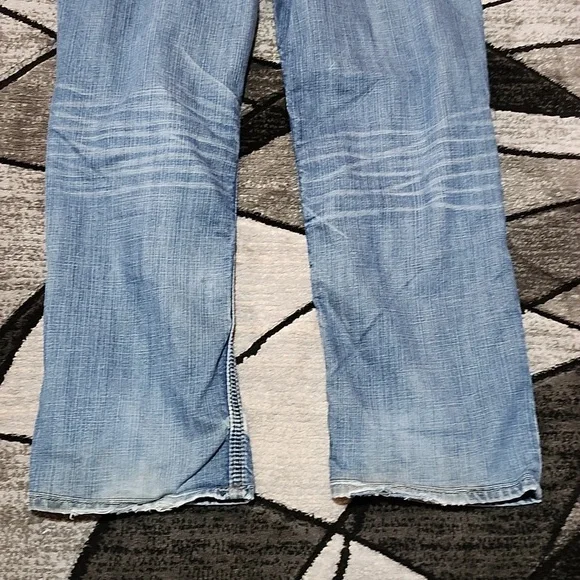 BKE SETH EMBROIDERED BOOT-LEG DENIM JEAN SIZE 42 - Picture 12 of 15